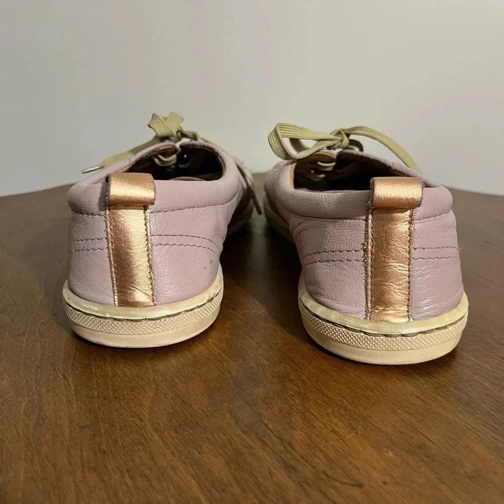 Tsonga Handmade Lilac Leather Sneakers‎ Size 40 - Picture 5 of 6